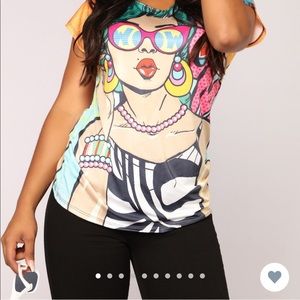 BNWT fashion nova tee shirt